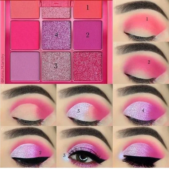 Huda Pink Neon Obsessions Pallet - Picture 3 of 8